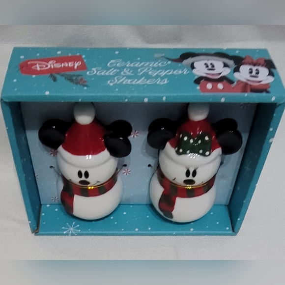Disney Ceramic Salt & Pepper Shakers - Picture 1 of 3